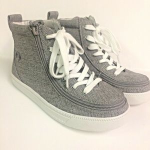SOLD! BILLY Kids Gray Classic High Lace Sneaker